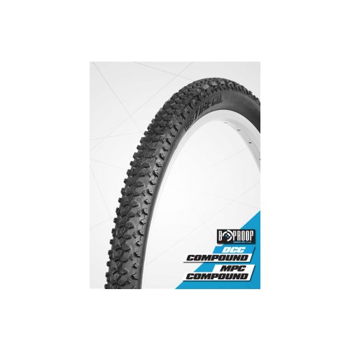 Vee Tire kerékpáros külső gumi 54-622 29x2,10 VRB350 GALAXY, Multiple Purpose Compound, 5mm defektvédelemmel, fekete (B35037)