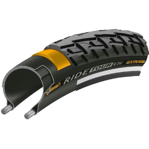 Continental gumiabroncs 42-622 RIDE Tour 28x1,60 fekete/fekete, refl